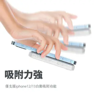 【POLYBATT】NCC認證10000mAh 磁吸/支架式雙孔無線行動電源 支援MagSafe 無線15W快充 充電器