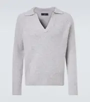 [Arch4] Arch4 Mr Clifton Gate cashmere polo sweater AU 99 grey