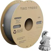 3D Printer PLA Filament Pro 1.75mm Hyper High Speed 1kg Cardboard Spool Printing Materials Bundle for FDM Printers Grey