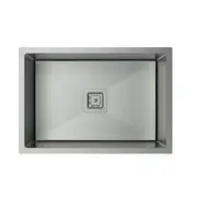 650*450*220mm CJ 304 Grade S/Steel Single Bowl Round Edges Nano Glaze Scratch Resistant Sink