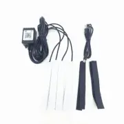 Car LED Strip Atmosphere Light Bluetooth Music Control Decor Ambient Lamp RGB (for: Fiat)