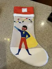 Kirklands New Christmas Stocking 21" Boys Superhero Holiday Stocking Unique