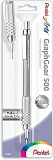 Pentel Arts GraphGear 500 Premium Drafting Pencil, 0.9mm, Gray Barrel, 1-Pack (PG529NPABP)
