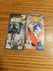 STAR WARS "C-3PO & R2-D2" & Storm Trooper House Key Blank for Kwikset KW1/kW10/1