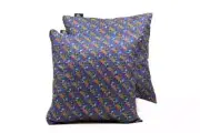 Pillows Squares Furniture for Sofas Blue - Silky Pillows Square