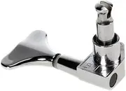 ULDIGI 4pcs 2l2r Bass Tuning Pegs Silver Bass Machine Heads Replacement Tuners for