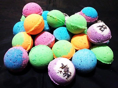 5Pcs Assorted Stress Relieving Moisturizing Fizzy Bath Bombs