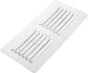 Sturdy Stainless Steel Ventilation Panel Grill Cover Fire Pit Vent Outdoor Kitchen Vent