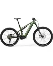 Merida eOne-Sixty 675 Dual Suspension Electric Mountain Bike Silk Fog Green