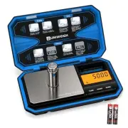 Digital Pocket Scale 200g/0.01g, Digital Gram Scale, Mini Jewelry Scales Blue