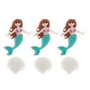 Mermaids and Seashells Flatback Embellishments | Scrapbook
