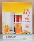 Vtg Mr. Coffee TM1 2-Quart Iced Tea Pot Maker Red Pitcher
