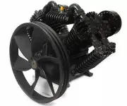 HIGH PRESSURE 2 STAGES COMPRESSOR PUMP 42CFM 175PSI 13BAR CASTIRON MADE 10HP