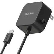 ELECOM Charger 12W Type-C Cable 1.5m [Android/Tablet Compatible] Black