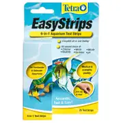 Tetra EasyStrips 6-in-1 Aquarium Test Strips 25pk