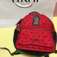 在飛比找蝦皮購物優惠-Coach 2017 新款 disney 迪士尼 紅色 米奇