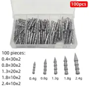 100 pieces of soft worm lead inserts, soft bait lead weighted inserts