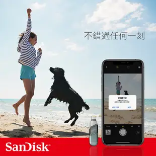 【公司貨】SanDisk iPhone OTG USB 手機隨身碟 64G/128G/256 iPad Apple