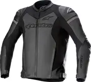 Alpinestars GP Force Airflow, leather jacket perforated , color: Black/Black , size: 50