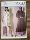 Vogue Misses' Fit & Flare Dress Pattern – V2005, Sizes 6-14, Multicolor