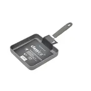 Classica Mini Grill Pan Non Stick Surface with Stone Particles - 14cm Grey