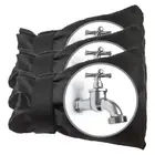 Faucet Cover Tap Cover 19*14cm Anti Freeze Black Straps Fixing Brand New