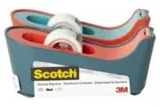 Scotch® Tape Dispenser C18-MX, Two Color Combinations, 0.75 in x 350 in (19 mm x