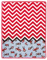 Ziggy Sammie Cuddle Quilt Kit, 29" x 35" Shannon Fabrics, Sock Monkey