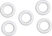 ADOCARN DIY Solid Circle Ring 5 Piece Art Painting Model Educational Toy for Kids Home Decor Project