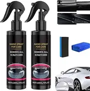 Nuracoat Nano Car Spray, Car Scratch Remover, Cars Coating Spray, P40 Cars Scratchs Quick Repair Nano, Scratch Remover for Paint of All Vehicles and Surfaces (2)
