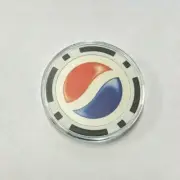 Pepsi Soda Pop Texas Holdem Poker Chip Card Guard Protector NEW - Black