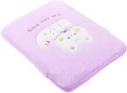 OSALADI Cat Tablet Bag Computer Tote Backpacks Tablet Stand for Desk Notebook Pocket Case Tablet Storage Bag Computer Storage Pouch Tablet Carrying Case Plush Purple