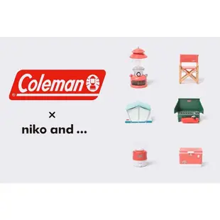 扭蛋 轉蛋Niko and Coleman 聯名 露營用具 露營燈 露營椅 帳篷  Coleman保冷飲料桶