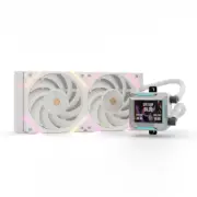Valkyrie Syn 240 ARGB AIO CPU Liquid Cooler, White