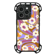 iPhone 16 Pro Ultra Bounce Case MagSafe Compatible Funky Flower