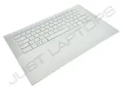 New Dell XPS 9500 UK English QWERTY Backlit Keyboard Palmrest Touchpad WHITE