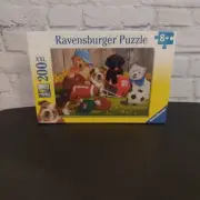 Ravensburger XXL 200 Let's Play Ball Dogs Piece Puzzle New