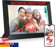 Frameo 10.1" WiFi Digital Photo Frame – HD Touchscreen, Auto-Rotate, 32GB