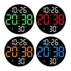 LED Display Time Date Temperature Clock High Brightness LED Screen Clock