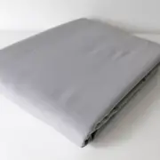 Luxury Bed Fitted Sheet 100% Cotton Deep 25cm Grey Single Double King Pillowcase