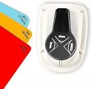 3 in 1 Corner Cutter Office Supplies Corner Rounder Punch, 5mm 8mm 11mm 3 Way Cutter for Paper Craft, Laminate, Photo, Card Making, and Scrapbooking