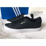 【CHII】韓國代購 ADIDAS SLEEK W 皮革 黑色 CG6193