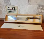 Laguiole Champagne Saber w/ Rosewood Handle in Presentation Box