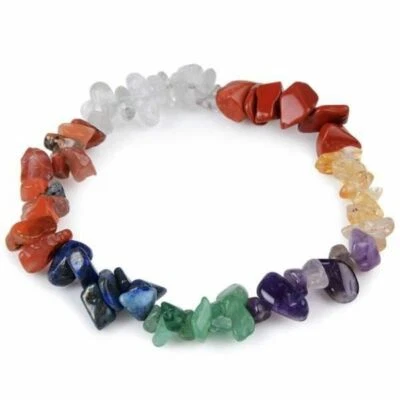 (1) Chakra Bracelet Gemstone Bracelet Healing & Balancing Bracelet