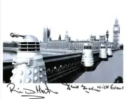Doctor Who Autograph: DAVID GRAHAM, RICHARD MARTIN & NICK EVANS Signed Photo