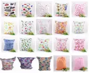 2* Baby Cloth Diaper Nappy Wet Bag Swimmer Zipper Tote Send by Random