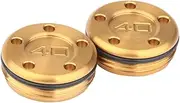 2pcs Gold Golf Weights for Titleist Scotty Cameron Newport Phantom Futura Golo California Putters 5G-45G for Option