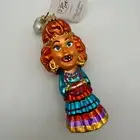 1999 Christopher Radko Fortune Teller Gypsy Lucy 6" Ornament 99-LCY-01