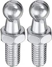 Car Ball Joints 1pcs 10mm Boot Bonnet Gas Strut Universal M8/M6 End Fitting Spring Lift Supports Ball Stud Bolt(M6)
