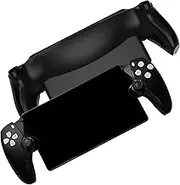Replacement Shell Plate for P5 Portal DOBEWINGDELOU Front Cover & Back Plates Custom Full Housing Case Cover DIY Handheld Console Faceplate ABS Black